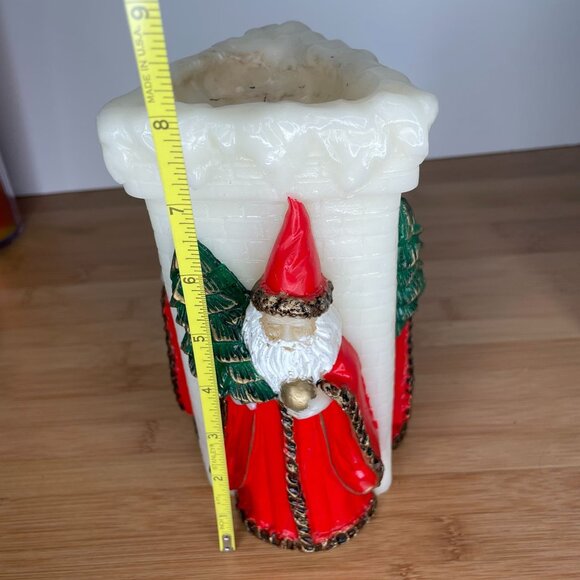 VTG Kris Kringle Candle Figurine Santa Chimney Design Emperor Art Creations 1986 - Picture 9 of 9